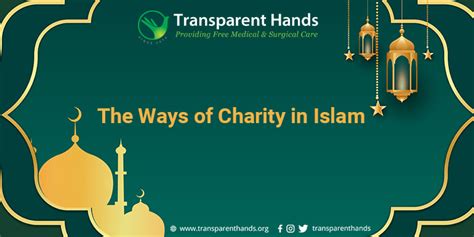6 Ways of Charity in Islam .